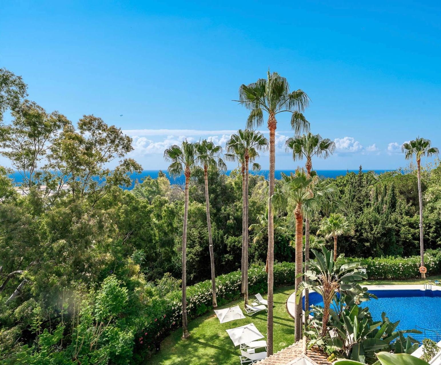 Luxury Penthouse With Sea Views In Marbella Golden Mile, Puente Romano Area Eksteriør bilde