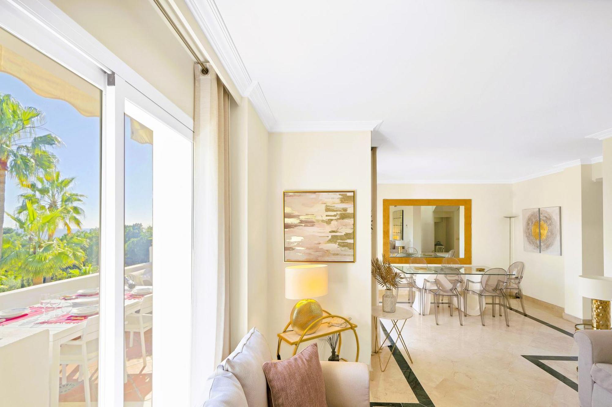 Luxury Penthouse With Sea Views In Marbella Golden Mile, Puente Romano Area Eksteriør bilde