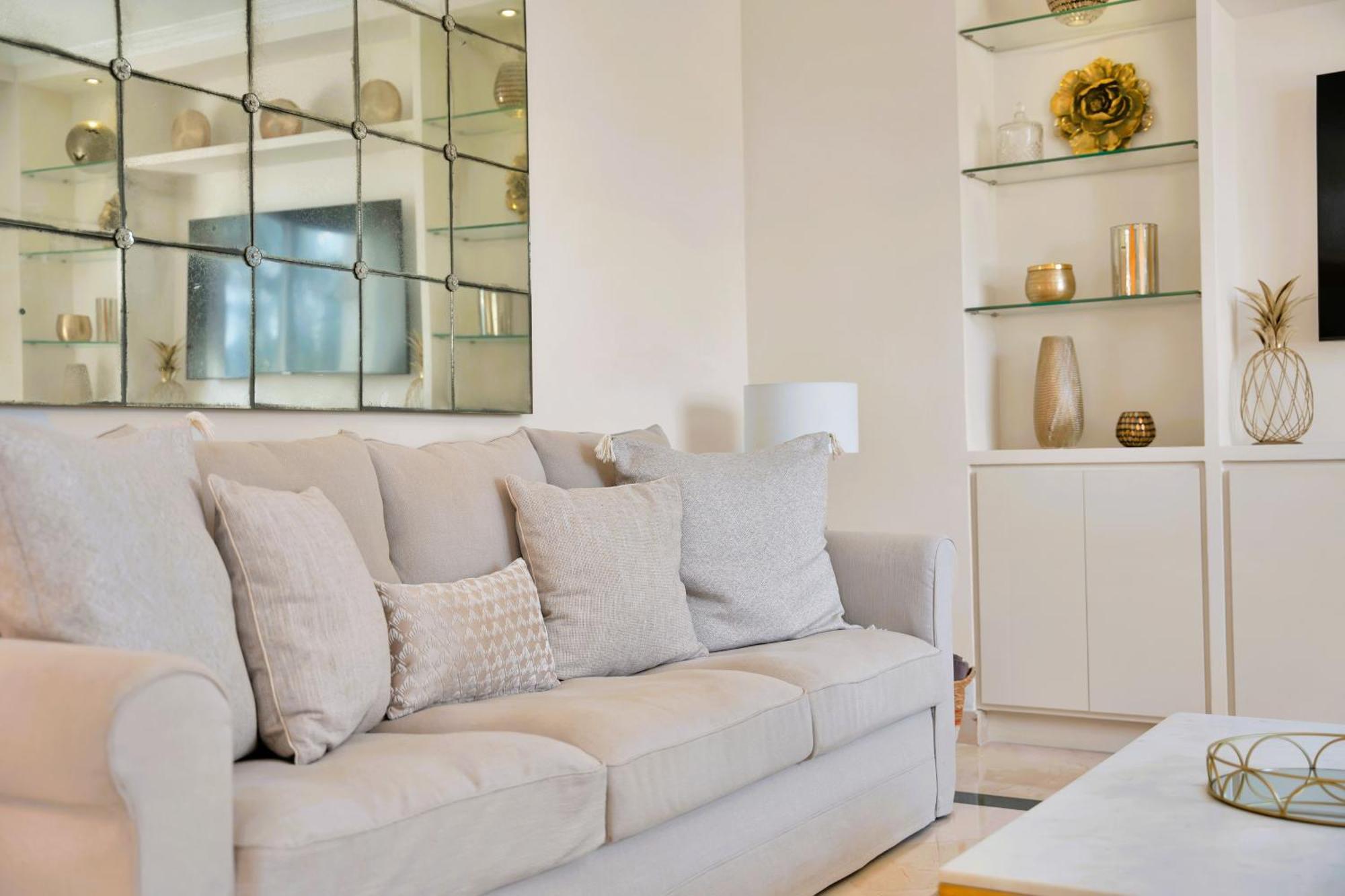 Luxury Penthouse With Sea Views In Marbella Golden Mile, Puente Romano Area Eksteriør bilde