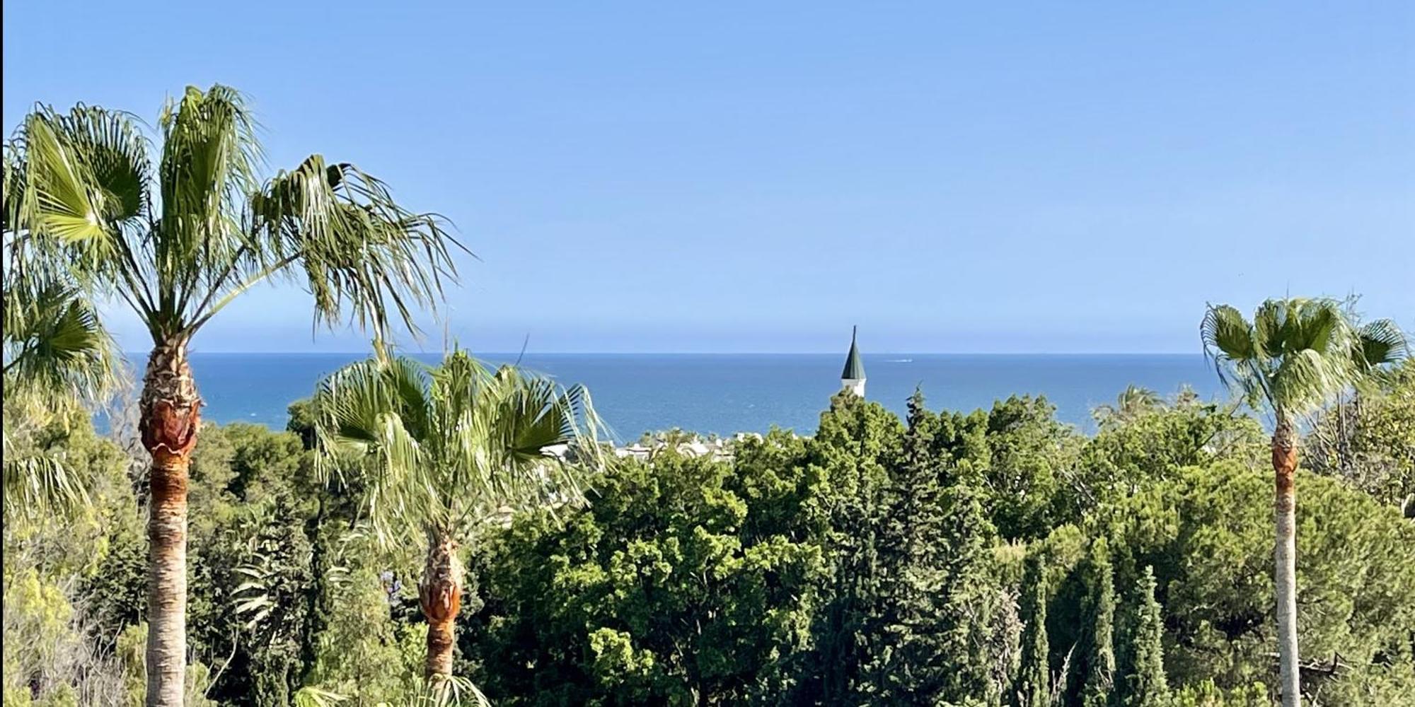 Luxury Penthouse With Sea Views In Marbella Golden Mile, Puente Romano Area Eksteriør bilde